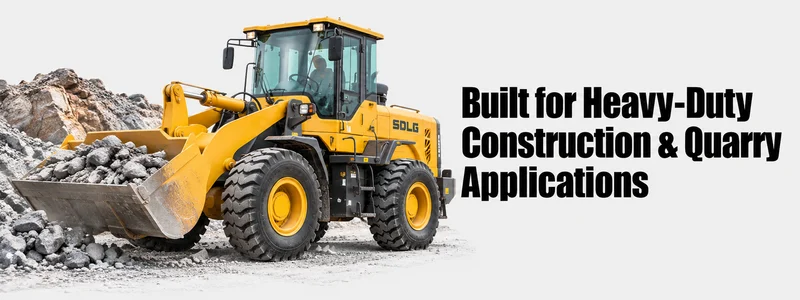 Built for Heavy-Duty Construction & Quarry Applications
